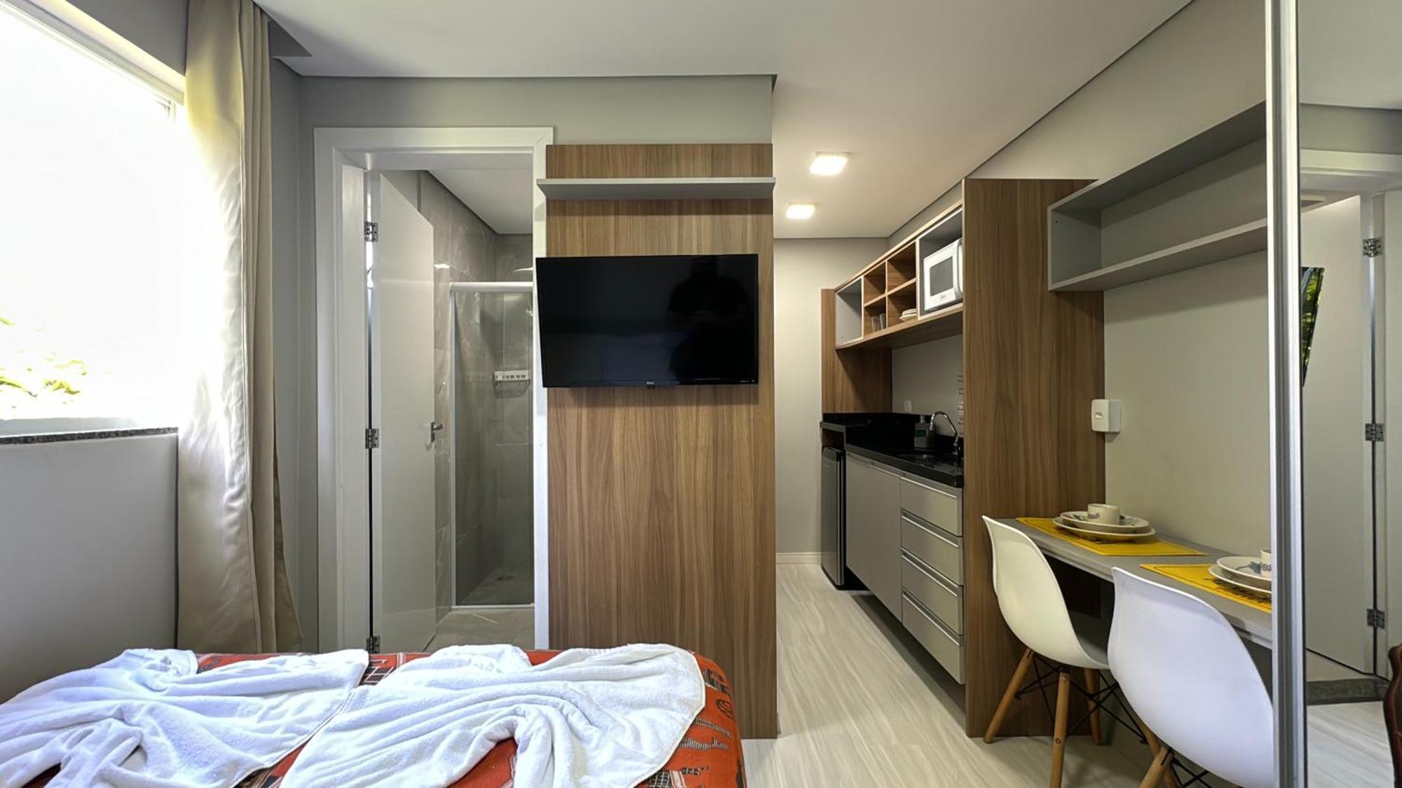 07-Studio Encantador Para Casal Curitiba Kültér fotó